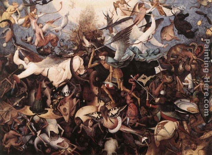Pieter the Elder Bruegel The Fall of the Rebel Angels
